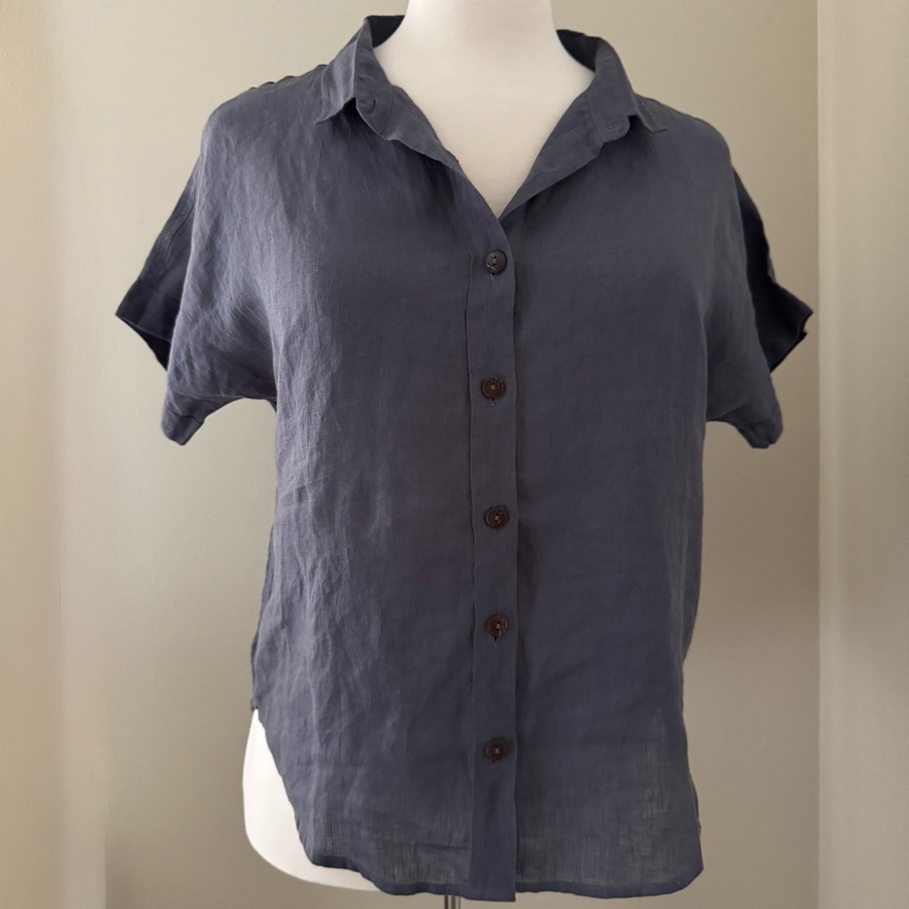 Vikolino 100% European Linen Shirt M/L